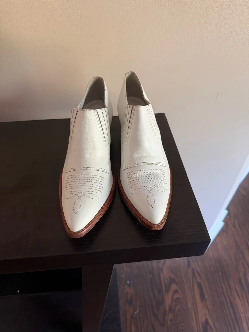 Vintage Circle S Brand Western-Inspired Ankle Boots